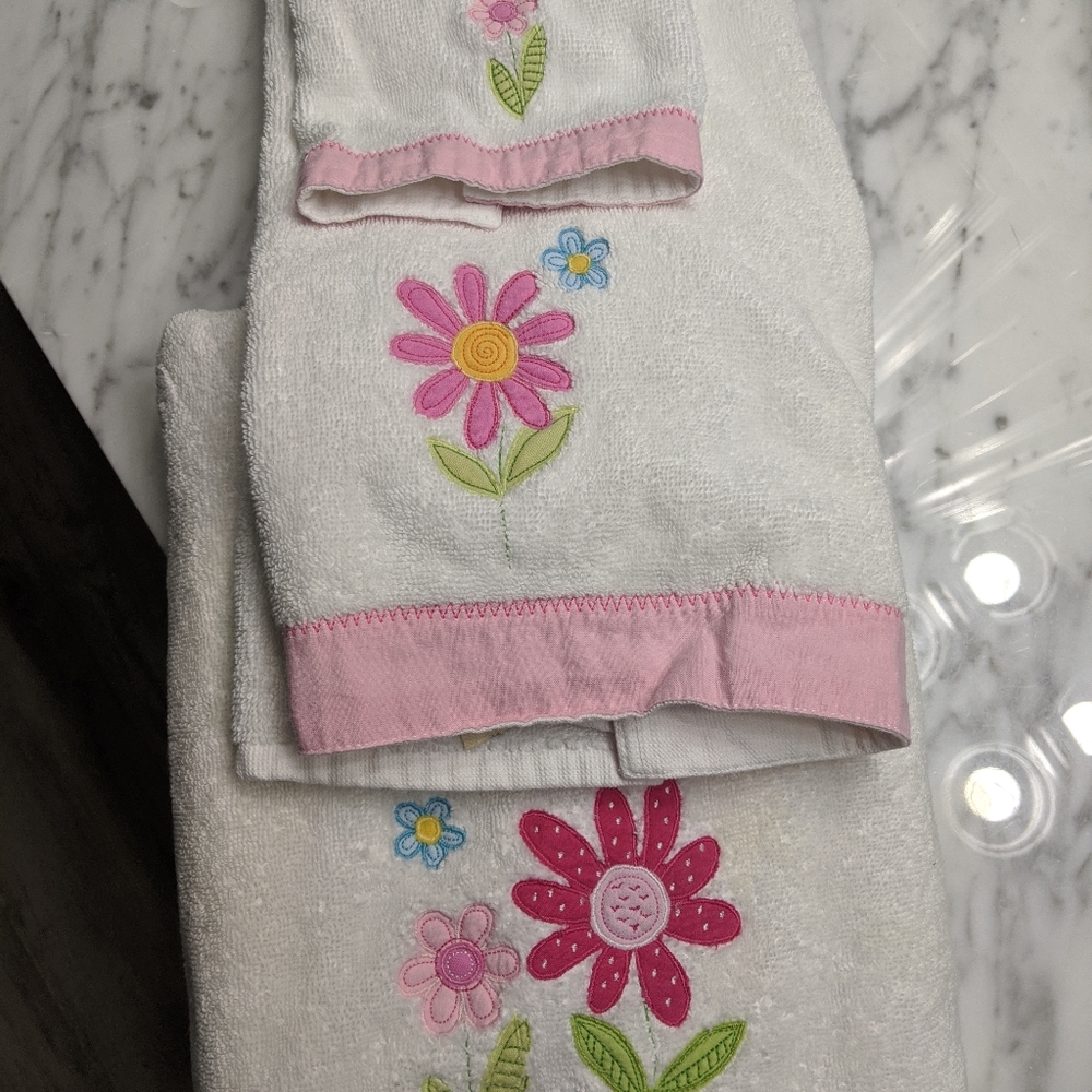 Towels from Pottery Barn Kids